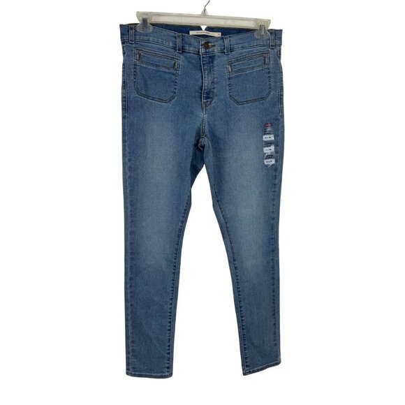 Levi's 311 Shaping Skinny Light Wash Jeans READ W31 L30 Casual Stretch Comfort - Picture 1 of 14